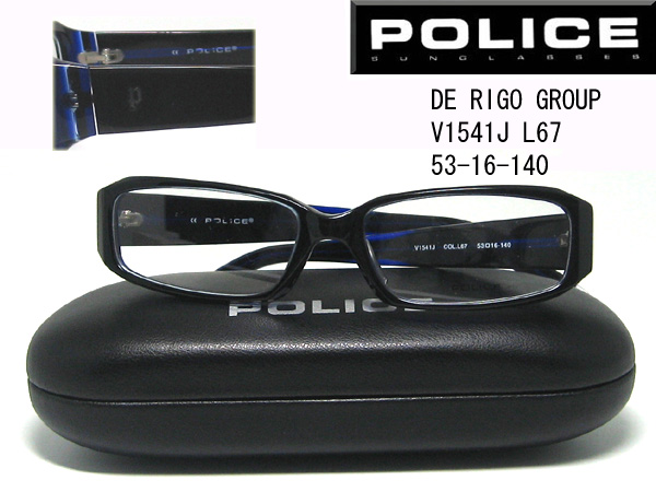 新しいコレクション POLICE メガネフレーム V1995J 鼈甲タイプ メンズ