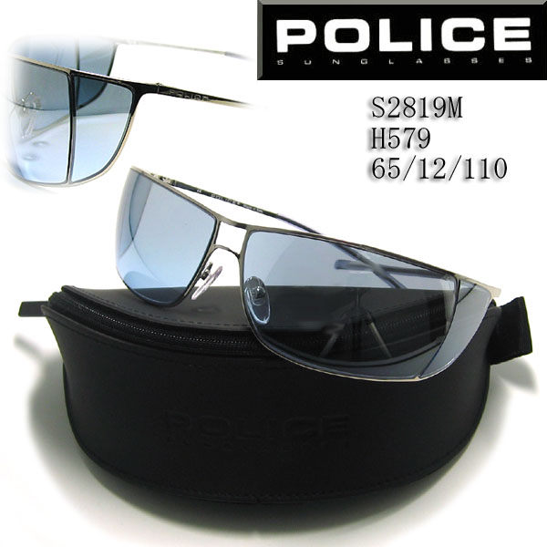 POLICE(ポリス) ATSUSHI着用モデル サングラス S2819 H579/クリア 