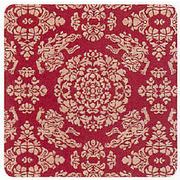 【ご紹介します！風呂敷　正倉院裂（箱入）】獅子文　アカ