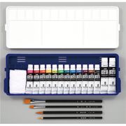 ターナー　ポスターカラー　クリエイトセット黒軸デザイン筆4本入　107733【取寄品】※個人宅配送不可