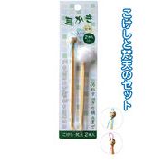 こけし・梵天耳かき2本入(小) 120・90mm  41-196