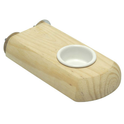 【お取り寄せ商品】取りはずし可能な陶器製食器が付いた 木製ステージ！「森のステージ食器 」