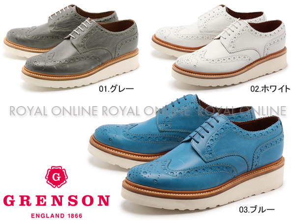 S) 【グレンソン】 5067 アーチー V ARCHIE V ウイングチップ シューズ 紳士靴 全3色 メンズ