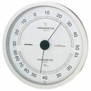 EMPEX 温度・湿度計 スーパーEX高品質 温度・湿度計 壁掛用 EX-2747 シャイ