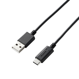 エレコム スマートフォン用USBケーブル/USB2.0準拠(A-C)/1.0m/ブラック