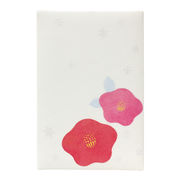 集印帳(大) PUレザー表紙 雪椿（ゆきつばき）