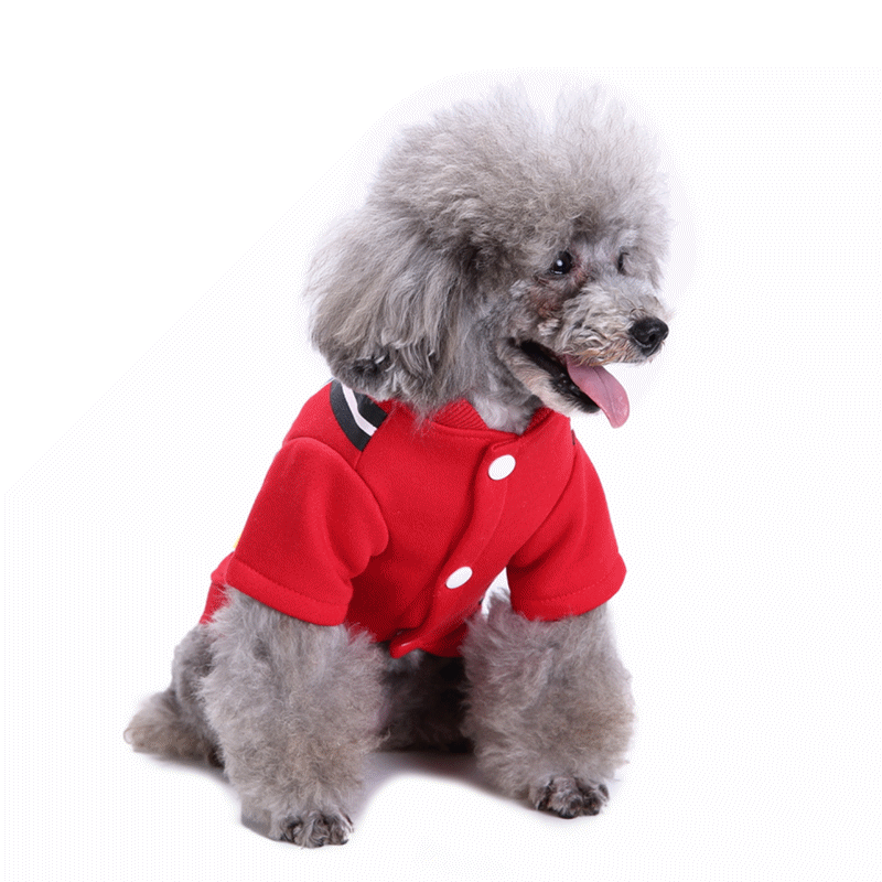 新発売　ペット服　犬服　クリスマス　ハロウィン　ペット用品 ネコ雑貨 ペット雑貨　赤色
