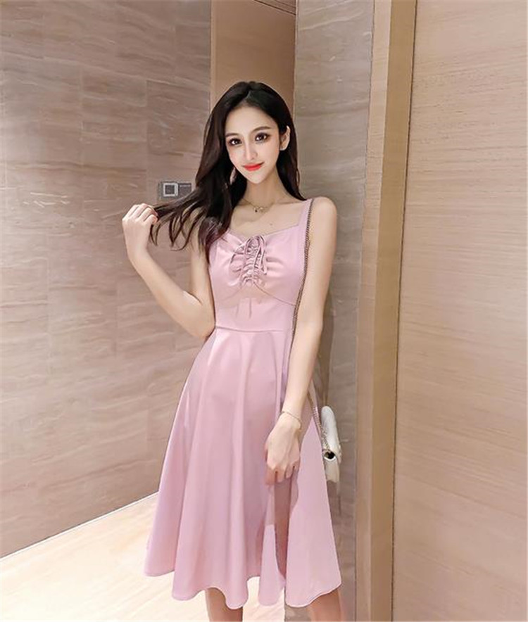 春夏新品発売 韓国ファッション 小さい新鮮な Sweet系 Insスタイル スリムフィット ワンビース Www Watsons Biz Id