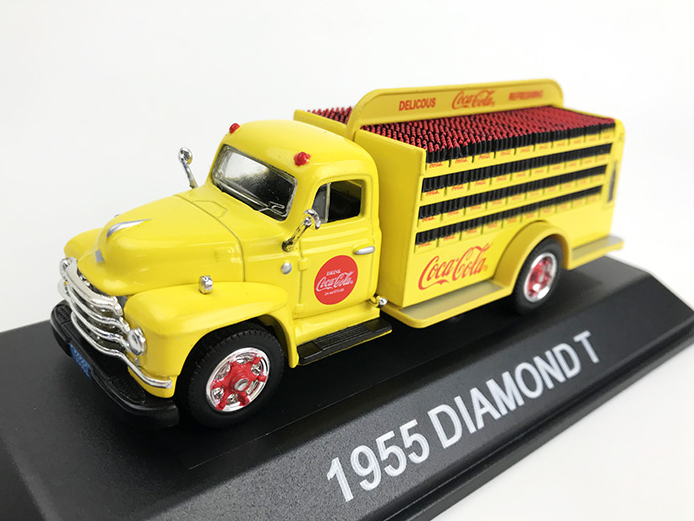 Coca-Cola ダイアモンド T ボトル デリバリー トラック 1955