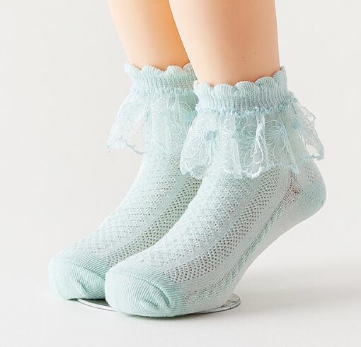 19年新作 子供靴下 キッズ用靴下 春夏用 かわいいレース 靴下 女の子 コットン 10色 アパレル 株式会社 コスモス 問屋 仕入れ 卸 卸売の専門 仕入れならnetsea