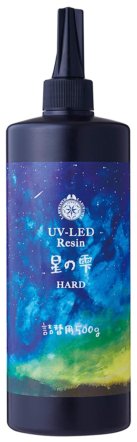 ☆パジコ レジン液 UV-LEDレジン 星の雫 ハード 詰替用 500g 株式会社 