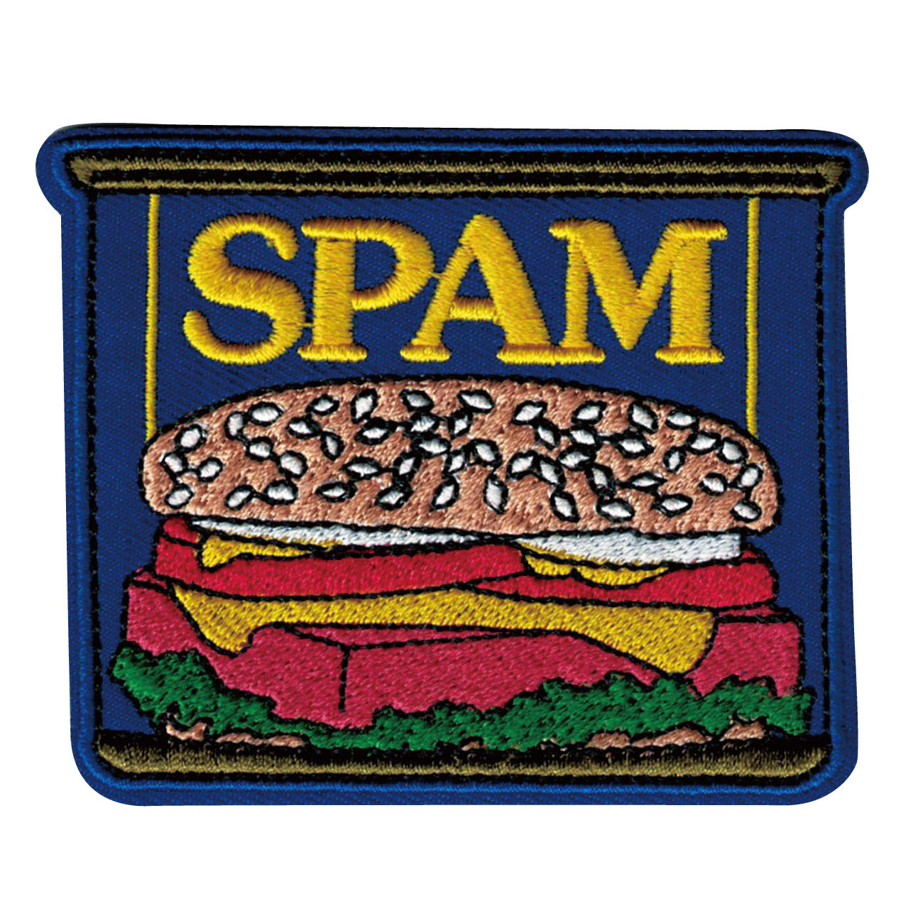WAPPEN【SPAM CAN】ワッペン スパム