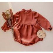 2021年春新作 子供服　ロンパース ベビー服 かわいい シンプル カジュアル 6色