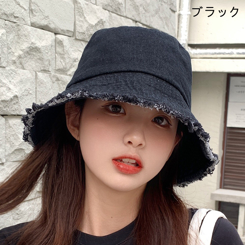 あなたにおすすめの商品 韓国 帽子 バケットハット デニム生地 レディース メンズ