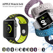 完全防水 apple watch ベルト 1 2 3 4 5 対応 アップルウォッチ シリコン