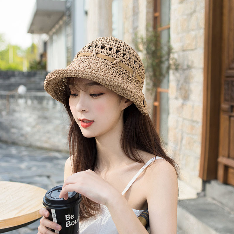 レディース帽子超人気 レディースストローハット麦わら帽子日焼け止めカット紫外線対策小顔効果 ファッション雑貨 菅野 合同会社 問屋 仕入れ 卸 卸売の専門 仕入れならnetsea