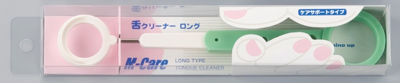 M-Care 舌クリーナーロング グリーン
