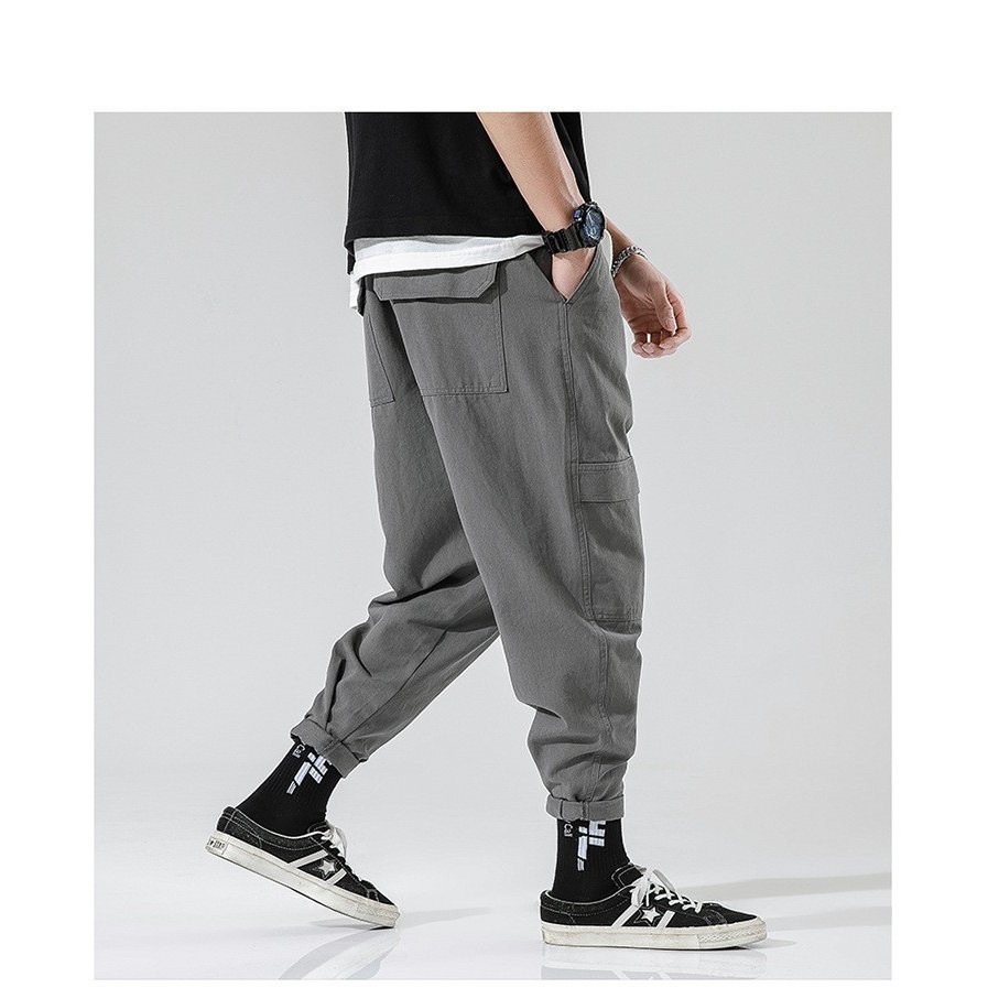 クリアランスバーゲン 期間限定開催 春新作 カーゴパンツ メンズ ロング 作業着 クライミングパンツ 太め ゆっ 海外正規品