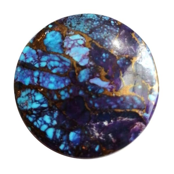 [NEWストーン/スペシャルルース] 天然石 モハベ パープルターコイズ(Mojave purple turquoise) 25x4.7mm