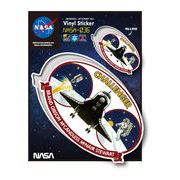 NASAステッカー CHALLENGER ロゴ エンブレム 宇宙 スペースシャトル NASA036 グッズ