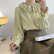 【Women】韓国風レディース服 レディース　オシャレ 　ブラウス　セクシー