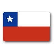 SK368 国旗ステッカー チリ CHILE 100円国旗 旅行 スーツケース 車 PC スマホ