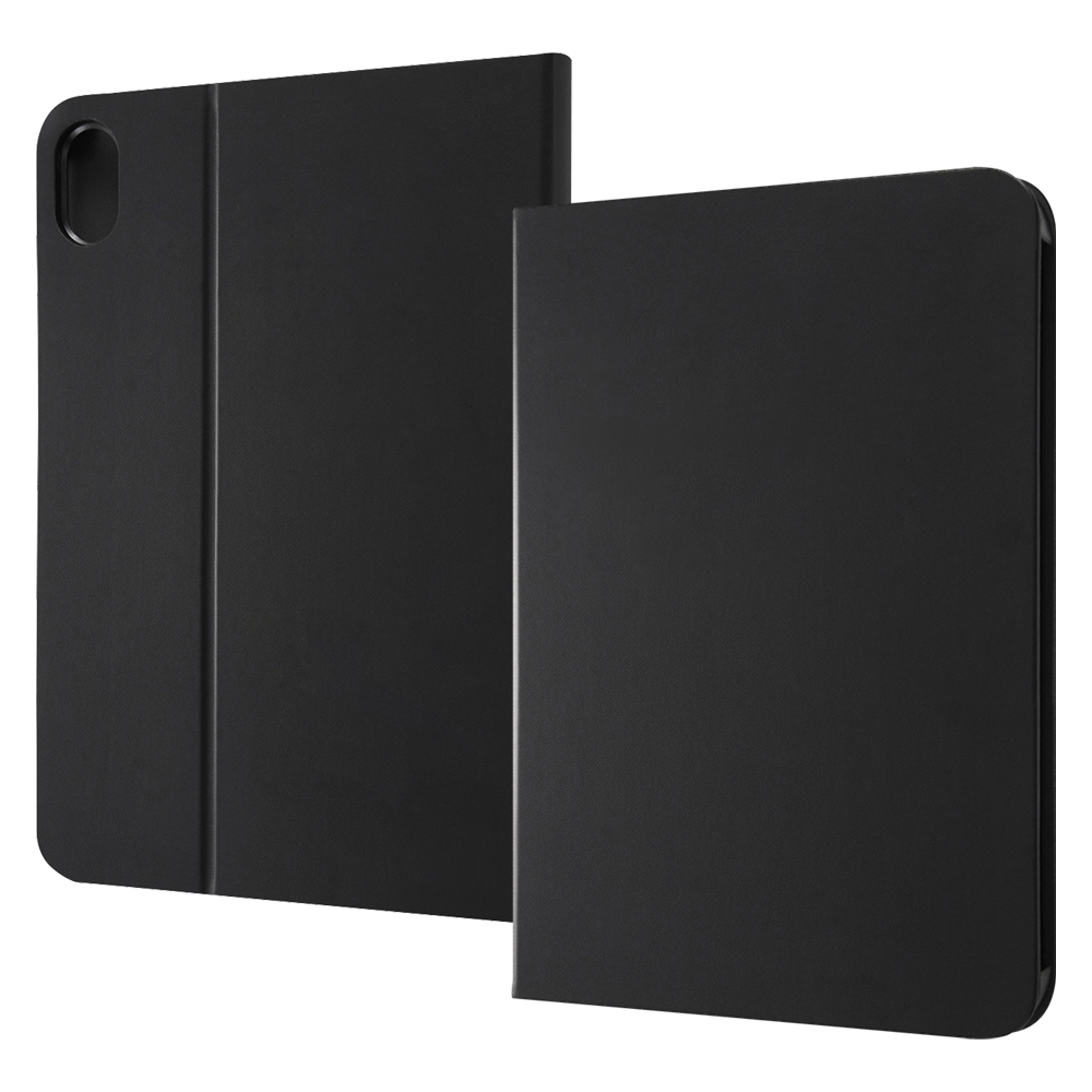 iPad mini 2021年 第6世代 レザーケース スタンド機能付き/ブラック
