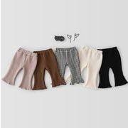 春秋の新作 子供服  女の子のカジュアルパンツ  綿製のズボン  66-120