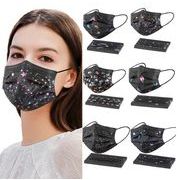 新入荷不織布マスク 大人マスク　男女兼用マスク 　使い捨てマスク3層保護 春夏マスク