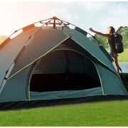 ワンタッチ テント 簡単組み立て テント キャンプ アウトドア 2人用テント 日よけ/おうちキャンプ
