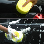 カー用品 洗車 スポンジ グローブ コーラルフリース カーウォッシュ シェニール 傷を防ぐ