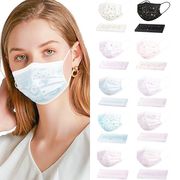 マスク 3層マスク 使い捨て 不織布マスク 飛沫防止 感染症対策