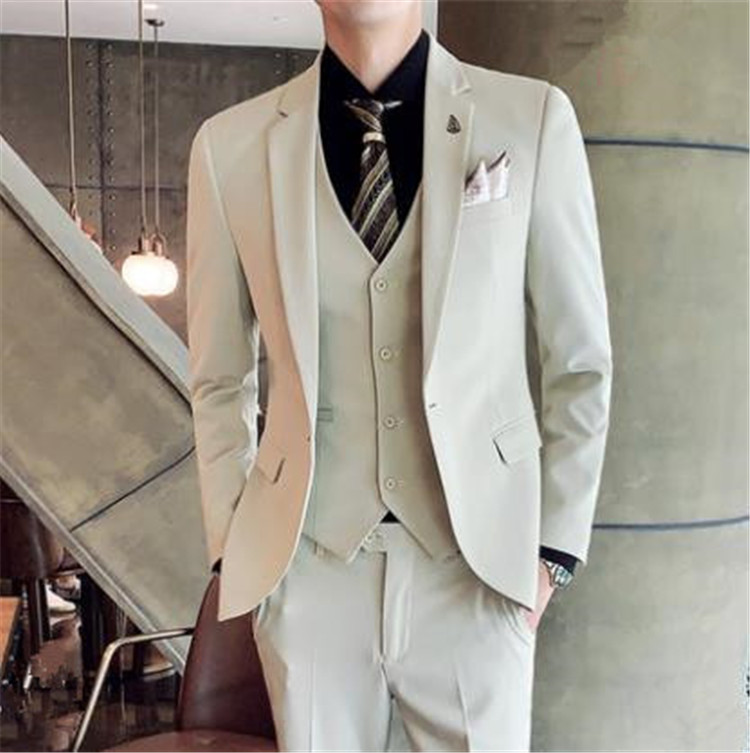 宴会場 結婚式 韓国版 ウェディング ビジネス カジュアル フォーマルウェア スリム スーツ セット