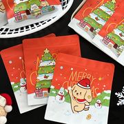 チャック付き袋  クリスマス　ビニール袋　小分け袋  プレゼント袋　ラッピング袋