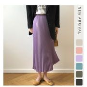 2022　夏　新品　スカート　プリーツスカート　ハーフスカート　女　韓国風　6色