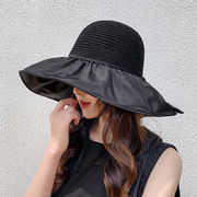 　帽子　バケットハット　日焼け止め　UVカット　レディース　韓国ファッション　