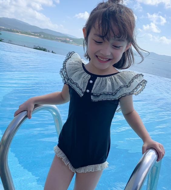 ハワイ 子供服 2022夏新作  連体水着  キッズ 水着 女の子 ジュニア 小学生ワンピース 子供用   おしゃれ