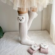 韓国  キッズ靴下  子供靴下  ソックス  小さなクマ  ストッキング   ニーハイソックス  靴下