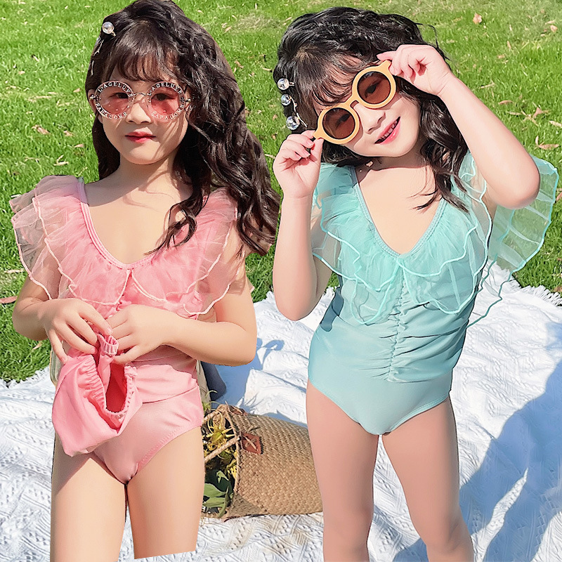 2022夏新作 スクール水着 速乾 大人気  子供服  温泉  女の子 連体服 UVカット  可愛い ファッション