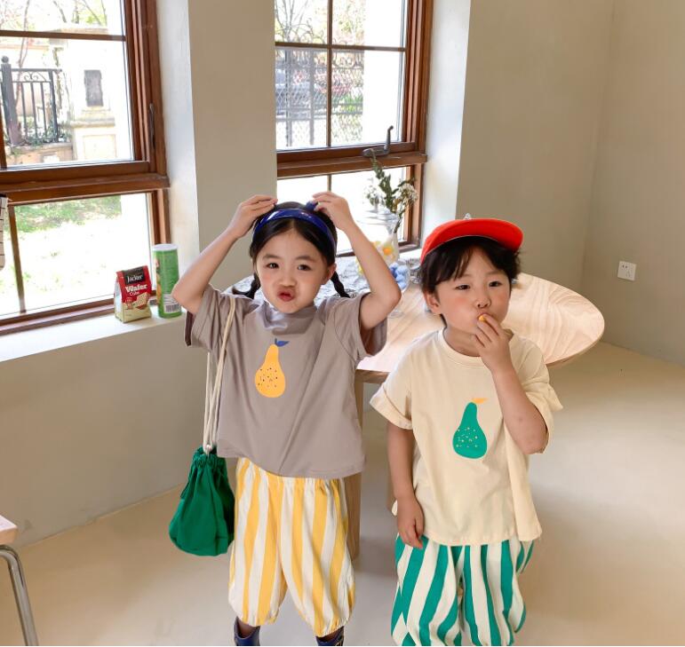 子供兄と妹の服 男の子女の子半袖tシャツ ファッションtシャツ 韓国風子供夏服 80 140 Www Watsons Biz Id