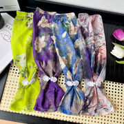 アームカバー 花柄　冷感 手袋 夏 接触冷感 日焼け防止 紫外線対策 韓国ファッション　新作