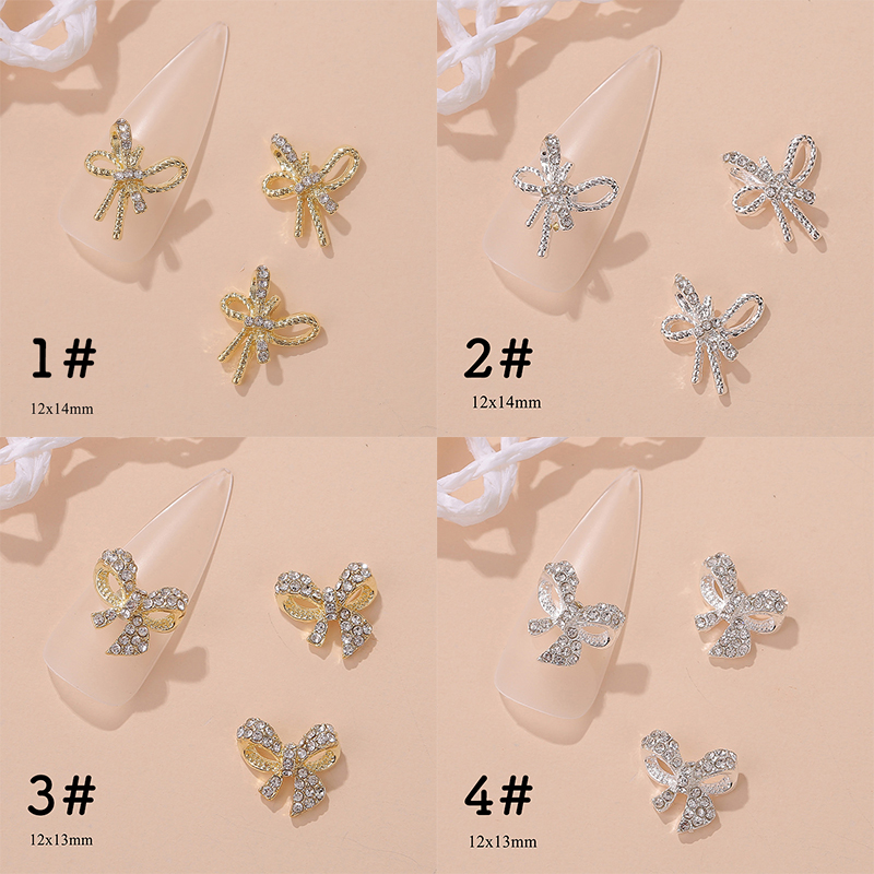 キラキラなリボン パーツ ネイルアート ネイルパーツ ネイル用品