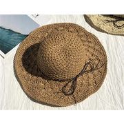 販売！完売しました INSスタイル 帽子 ビーチ わら 漁師の帽子 日よけします 夏 ビーチハット