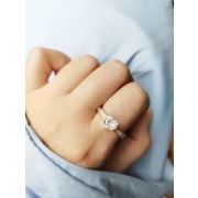 即納　ハートリング　指輪　韓国　リング　アクセサリー