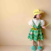 【2022夏新作】韓国風子供服 ベビー服 　　スリップスカート　　ベビー服　　　ワンピース　