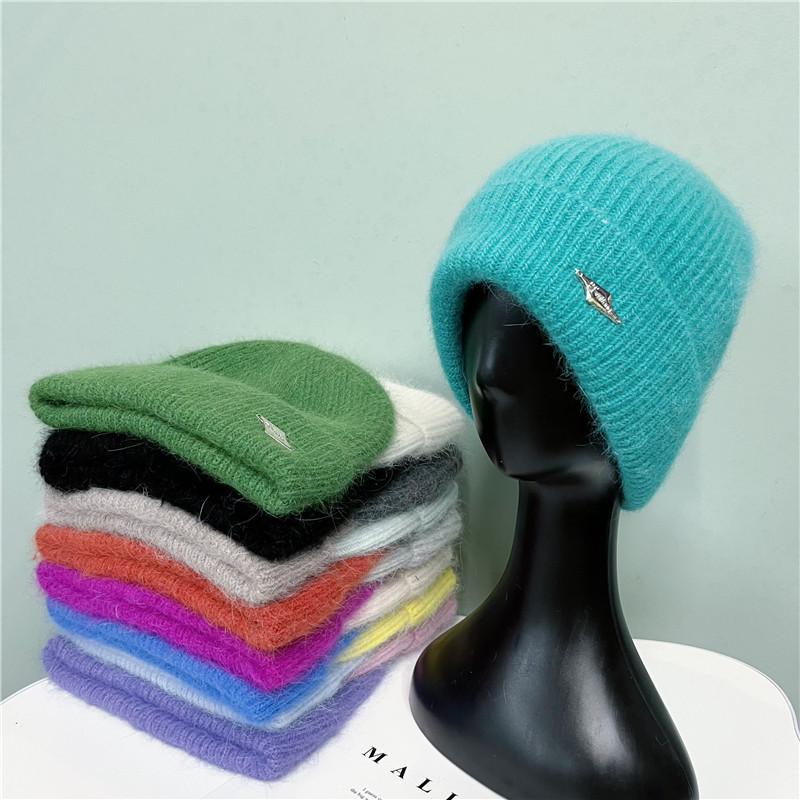 帽子　ニットキャップ　ニット帽子　防寒　レディース　ファッション　韓国風　秋冬　12色