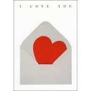 ポストカード メッセージ カルトーエン「I LOVE YOU/愛してる」