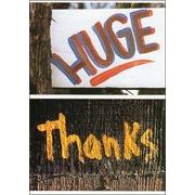ポストカード カラー写真「HUGE Thanks」