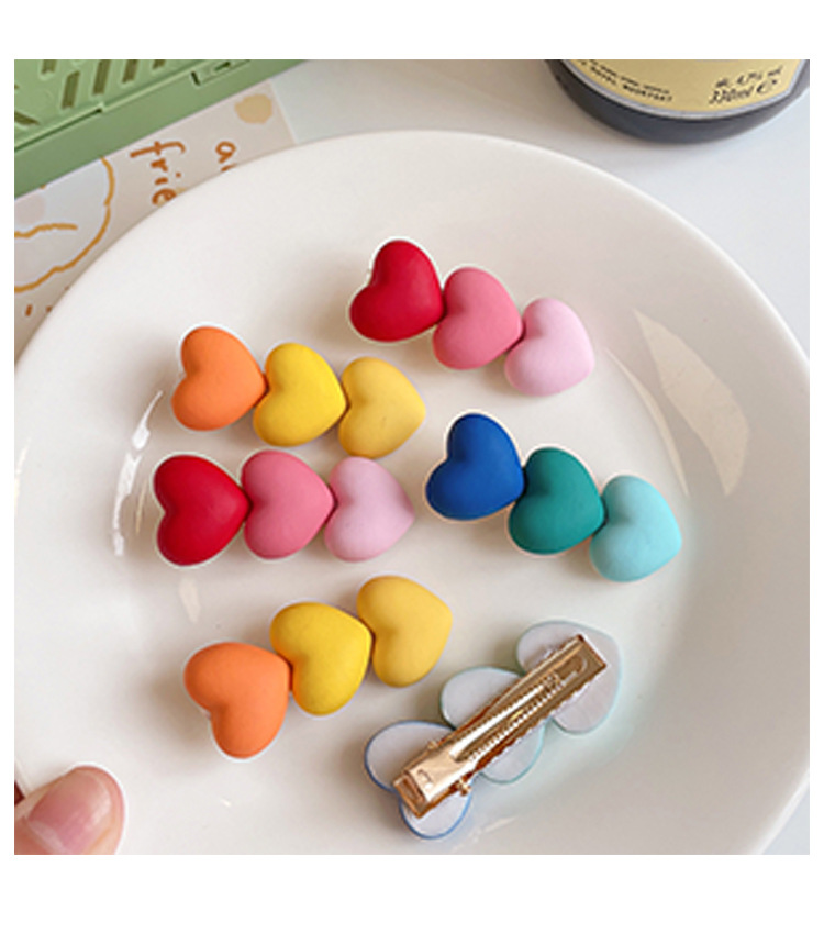 レディース キッズ ヘアアクセサリー ヘアピン ヘアクリップ ハート