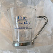 コーヒーカップ ステンレス鋼 クリエイティブ ミルクカップ ハンドル 耐熱性 ガラス